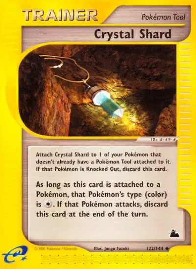 Crystal Shard 122/144 Skyridge Pokemon card
