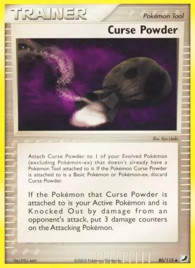Curse Powder 80/115 Unseen Forces Pokemon card