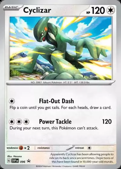 Cyclizar 96/165 Scarlet & Violet Black Star Promos Pokemon card