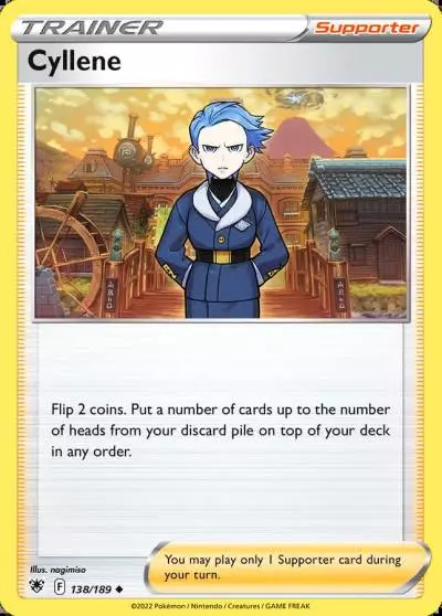Cyllene 138/189 Astral Radiance Pokemon card