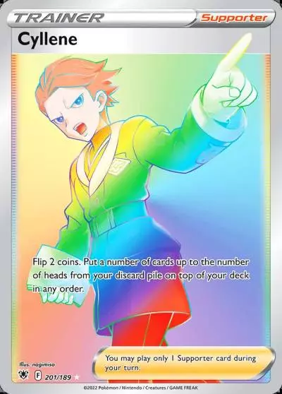 Cyllene 201/189 Astral Radiance Pokemon card