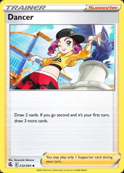 Dancer 232/264 Fusion Strike Pokemon card