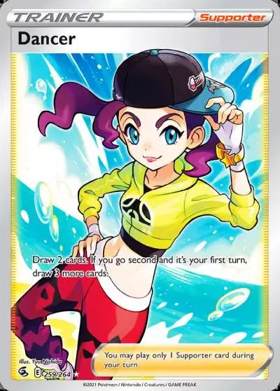 Dancer 259/264 Fusion Strike Pokemon card