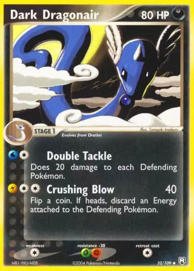 Dark Dragonair 32/109 Team Rocket Returns Pokemon card