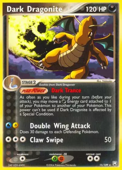 Dark Dragonite 15/109 Team Rocket Returns Pokemon card
