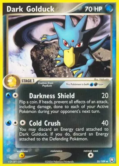 Dark Golduck 35/109 Team Rocket Returns Pokemon card