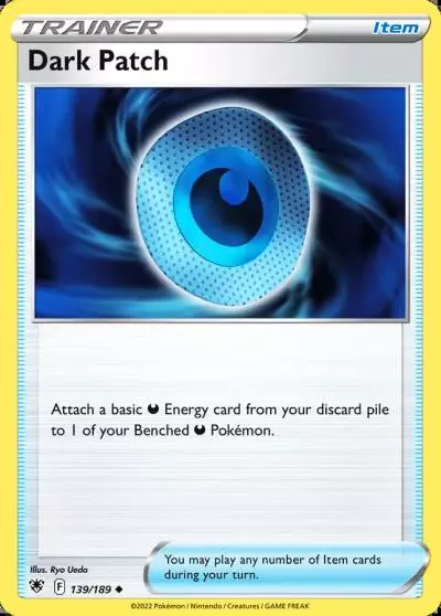Dark Patch 139/189 Astral Radiance Pokemon card