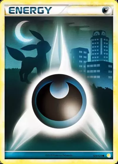 Darkness Energy 121/123 HeartGold & SoulSilver Pokemon card