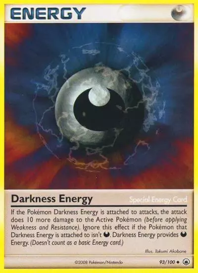 Darkness Energy 93/100 Majestic Dawn Pokemon card