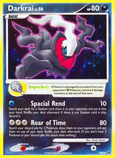 Darkrai DP24/56 DP Black Star Promos Pokemon card