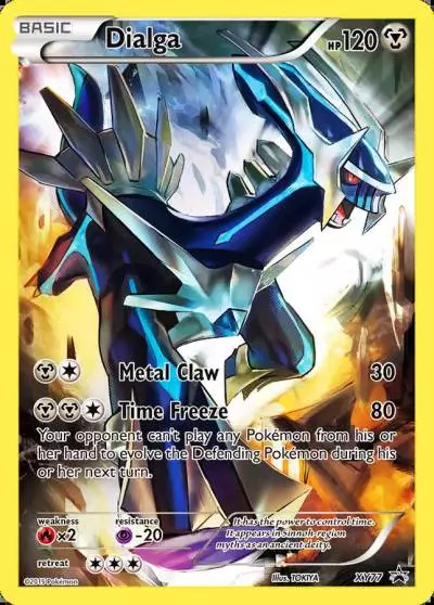 Dialga XY77/211 XY Black Star Promos Pokemon card