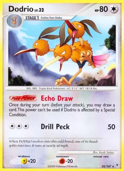 Dodrio 25/147 Supreme Victors Pokemon card
