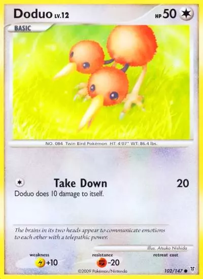 Doduo 102/147 Supreme Victors Pokemon card