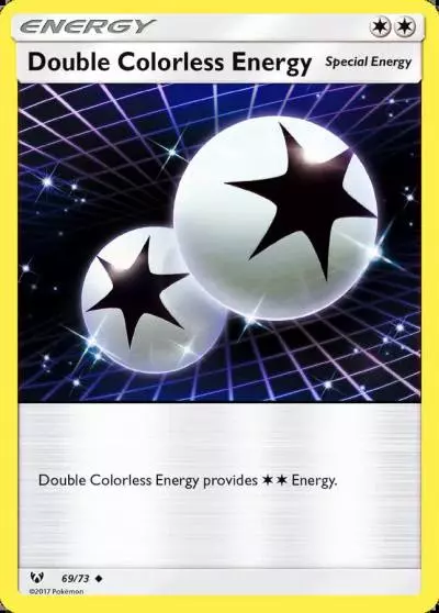 Double Colorless Energy 69/73 Shining Legends Pokemon card