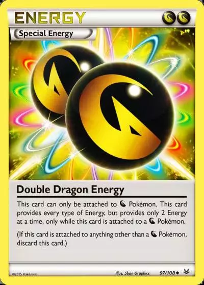 Double Dragon Energy 97/108 Roaring Skies Pokemon card