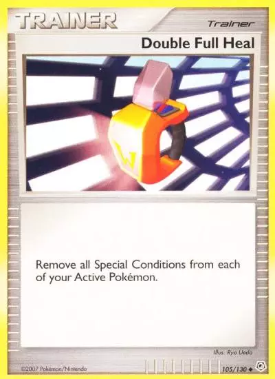 Double Full Heal 105/130 Diamond & Pearl Pokemon card