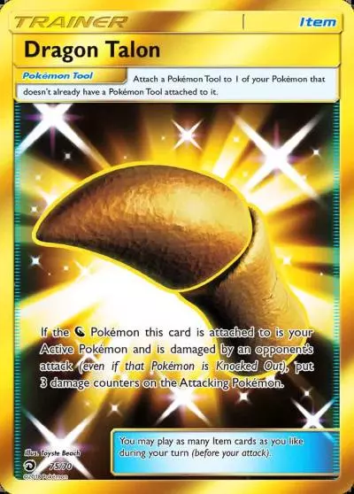 Dragon Talon 75/70 Dragon Majesty Pokemon card