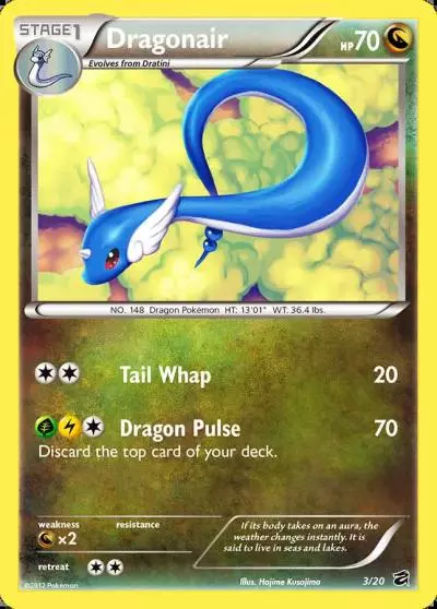 Dragonair 3/20 Dragon Vault Pokemon card