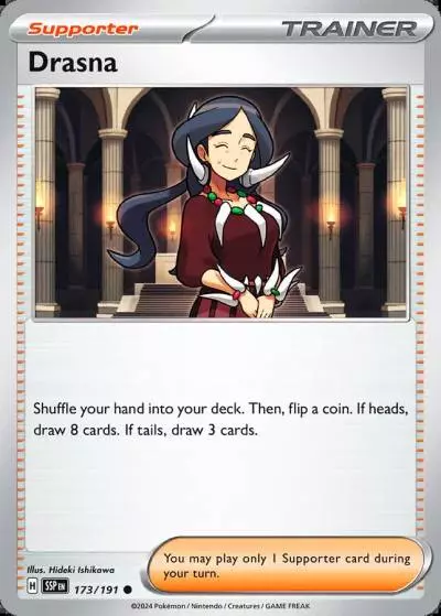 Drasna 173/191 Surging Sparks Pokemon card