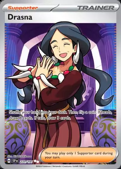 Drasna 231/191 Surging Sparks Pokemon card