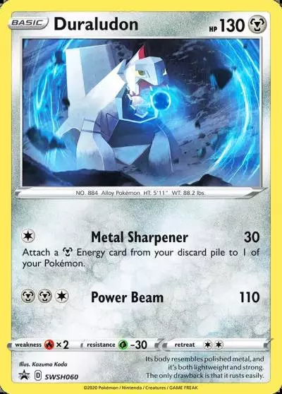 Duraludon SWSH060/307 SWSH Black Star Promos Pokemon card
