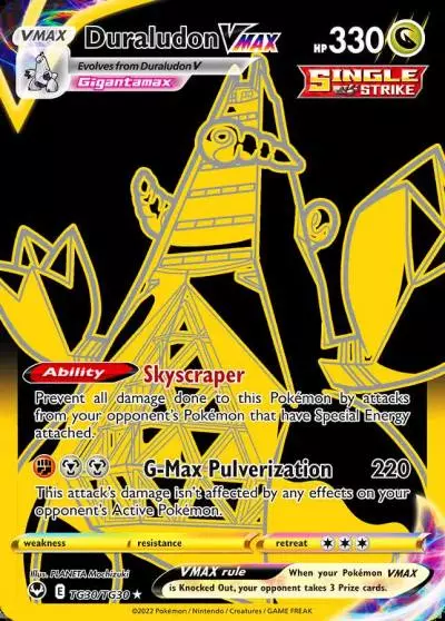 Duraludon VMAX TG30/30 Silver Tempest Trainer Gallery Pokemon card