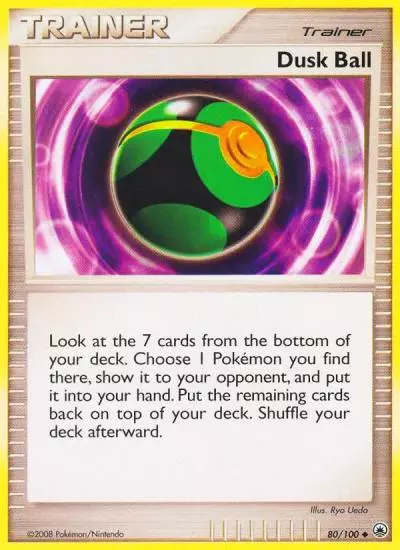 Dusk Ball 80/100 Majestic Dawn Pokemon card