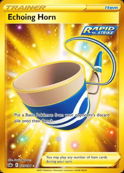 Echoing Horn 225/198 Chilling Reign Pokemon card