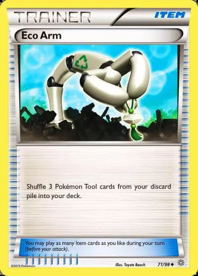 Eco Arm 71/98 Ancient Origins Pokemon card