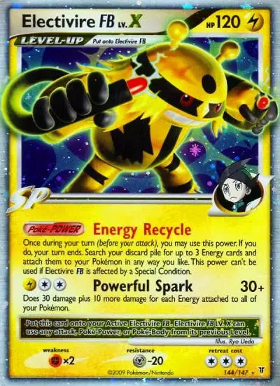 Electivire FB LV.X 144/147 Supreme Victors Pokemon card