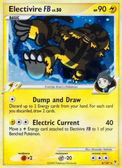 Electivire FB 4/147 Supreme Victors Pokemon card