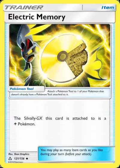 Electric Memory 121/156 Ultra Prism Pokemon card