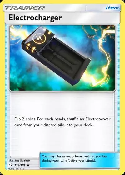 Electrocharger 139/181 Team Up Pokemon card