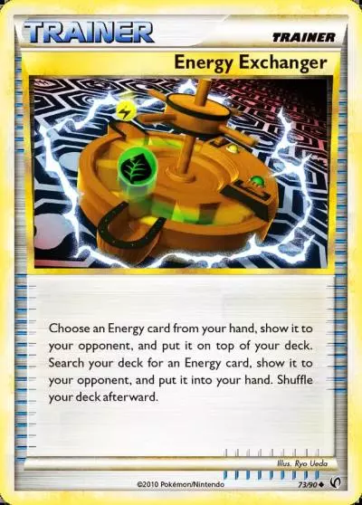 Energy Exchanger 73/90 HS—Undaunted Pokemon card