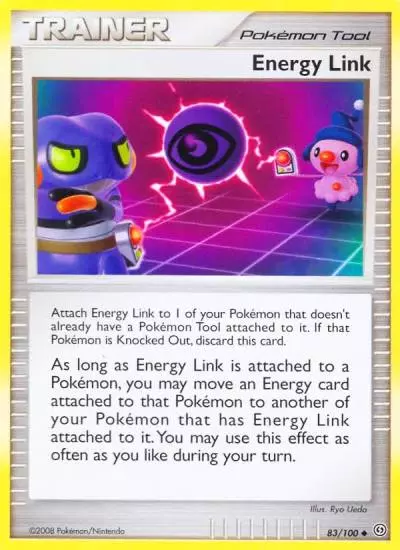 Energy Link 83/100 Stormfront Pokemon card