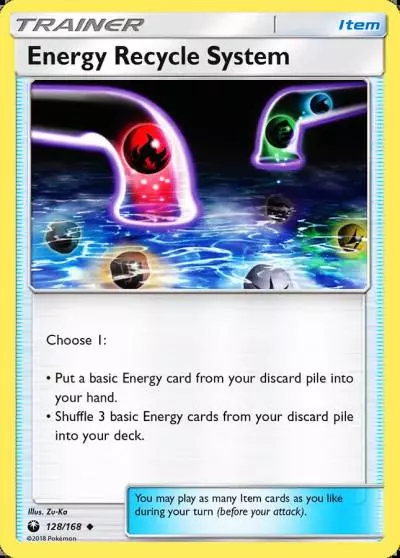 Energy Recycle System 128/168 Celestial Storm Pokemon card