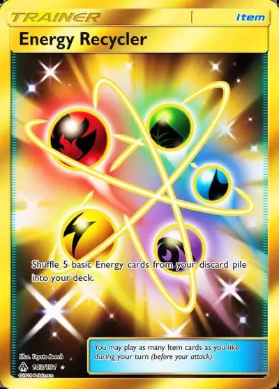 Energy Recycler 143/131 Forbidden Light Pokemon card