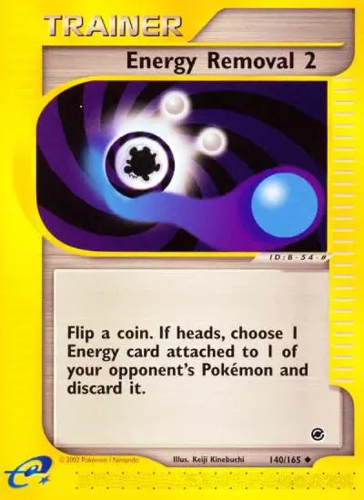 Energy Removal 2 140/165 Expedition Base Set Pokemon card