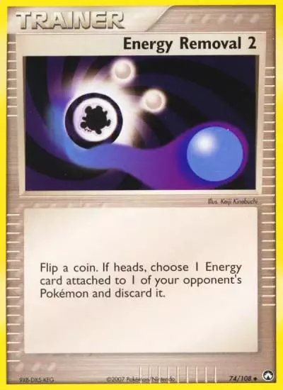 Energy Removal 2 74/108 Power Keepers Pokemon card