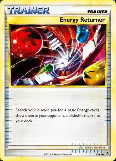 Energy Returner 74/95 HS—Unleashed Pokemon card
