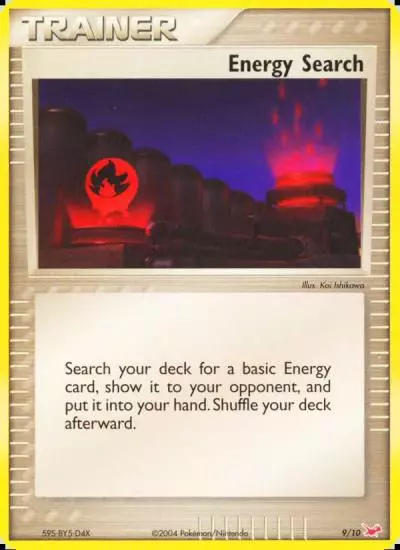 Energy Search 9/10 EX Trainer Kit Latias Pokemon card