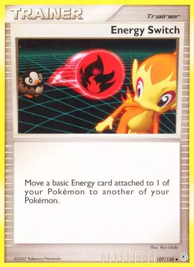Energy Switch 107/130 Diamond & Pearl Pokemon card