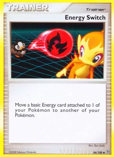 Energy Switch 84/100 Stormfront Pokemon card