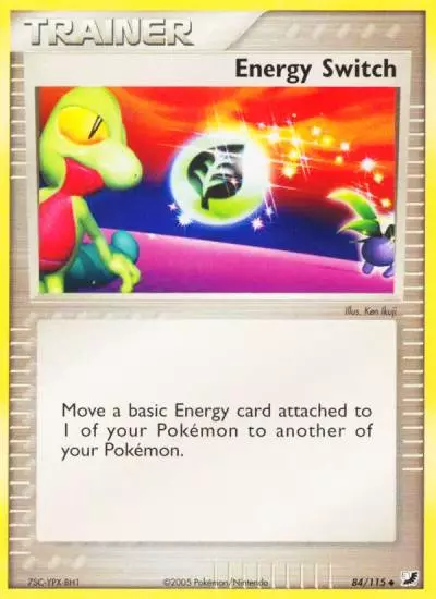 Energy Switch 84/115 Unseen Forces Pokemon card