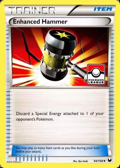 Enhanced Hammer 94/108 Dark Explorers Pokemon card