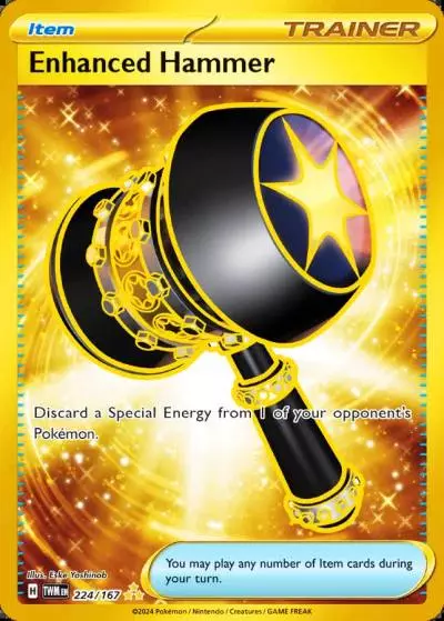 Enhanced Hammer 224/167 Twilight Masquerade Pokemon card