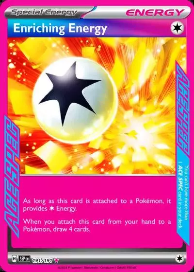 Enriching Energy 191/191 Surging Sparks Pokemon card