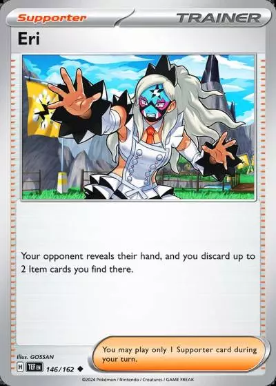 Eri 146/162 Temporal Forces Pokemon card