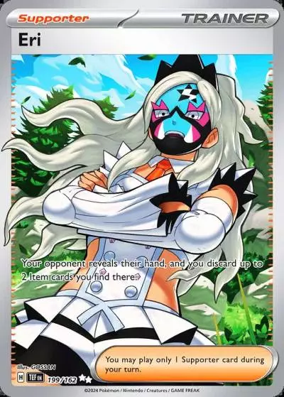 Eri 199/162 Temporal Forces Pokemon card