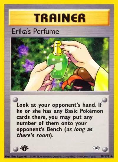 Erika's Perfume 110/132 Gym Heroes Pokemon card